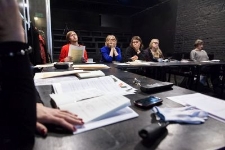 Uczestnicy seminarium "Opowiedzieć / ślady"