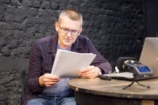 Wystąpienie Arkadiusza Morawca podczas seminarium "Opowiedzieć / ślady"