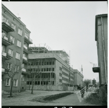 "Teatr w budowie". Widok od ulicy Grottgera