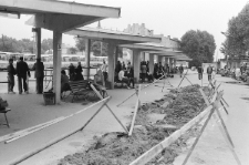 Remont nawierzchni na dworcu PKS w Lublinie