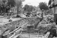 Prace remontowe na ulicy Narutowicza w Lublinie