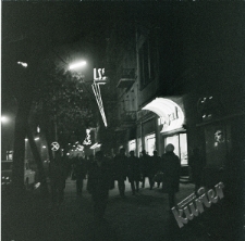 Krakowskie Przedmieście w Lublinie nocą