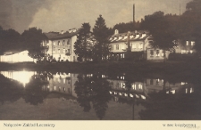 Nałęczów - Zakład Leczniczy w noc księżycową