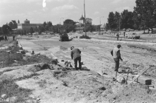 Remont drogi na Podzamczu w Lublinie