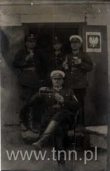 Komendant Policji w Adamowie - Sikora.