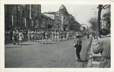 Poch&oacute;d pierwszomajowy na Krakowskim Przedmieściu w Lublinie
