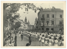 Poch&oacute;d pierwszomajowy na Krakowskim Przedmieściu w Lublinie