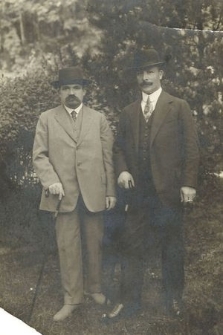 Dawid Obersztern (from the right)