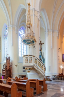Ambona - Kościół rzymskokatolicki pw. św. Wojciecha w Wąwolnicy