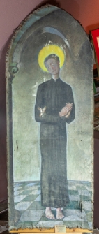 Obraz św. Franciszka - Kaplica Matki Bożej Kębelskiej, Wąwolnica