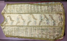 Ornat biały kolumna i boki - Kaplica Matki Bożej Kębelskiej, Wąwolnica