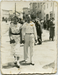 Przyjaciele Ryszarda Zucha na Krakowskim Przedmieściu w Lublinie