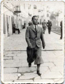 Jan Sobczak na ulicy Zamojskiej w Lublinie