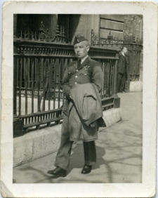Sierżant pilot Kazimierz Sobczak w Londynie