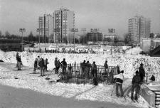 Wąwóz przy lodowisku na osiedlu Piastowskim LSM w Lublinie