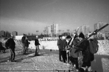 Wąwóz przy lodowisku na osiedlu Piastowskim LSM w Lublinie