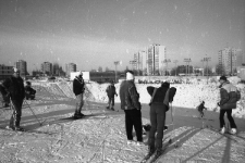 Wąwóz przy lodowisku na osiedlu Piastowskim LSM w Lublinie