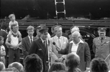 Dworzec Kolejowy PKP. Przem&oacute;wienie przedstawiciela kolei