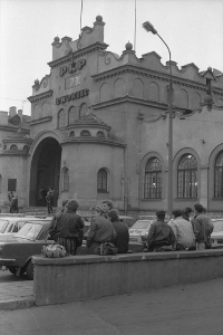 Wejście główne dworca kolejowego PKP w Lublinie