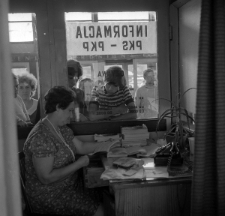 Biuro informcji PKP-PKS na dworcu autobusowym PKS w Lublinie