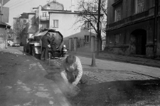 Roboty drogowe na ulicy Dolnej Panny Marii