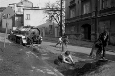 Roboty drogowe na ulicy Dolnej Panny Marii