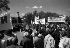 Manifestacja na Placu Litewskim w Lublinie