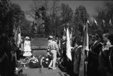 Uroczystości przy pomniku Konstytucji 3 Maja na Placu Litewskim w Lublinie