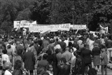 Manifestacja na Placu Litewskim w Lublinie