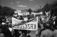 Manifestacja na Placu Litewskim w Lublinie