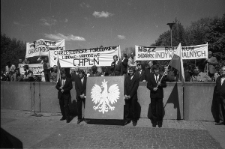 Manifestacja na Placu Litewskim w Lublinie