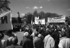 Manifestacja na Placu Litewskim w Lublinie
