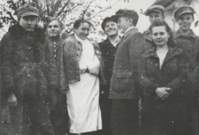 Żołnierze oddziału "Jastrzębia"