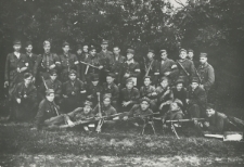 Fotografia grupowa batalionu Kazimierza Filipowicza "Korda"