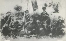 Fotografia grupowa batalionu Kazimierza Filipowicza "Korda"