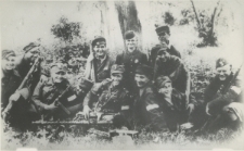 Fotografia grupowa batalionu Kazimierza Filipowicza "Korda"