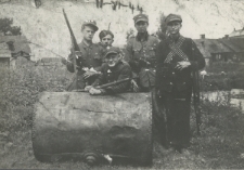 Fotografia grupowa batalionu Kazimierza Filipowicza "Korda"