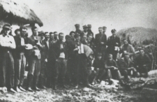 Żołnierze z I plutonu z batalionu Walerego Krokaya "Siwego"