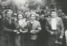 Żołnierze plutonu łączności liniowej 27 Wołyńskiej Dywizji Piechoty AK