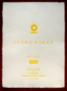 Afisz do wystawy Jasnowidze II