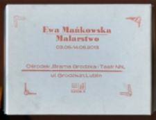 Pudełko: Ewa Mańkowska - Malarstwo
