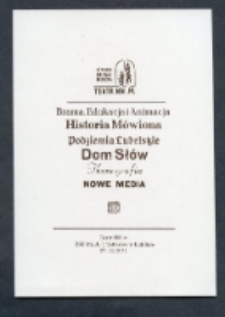 Druk okolicznościowy stworzony w ramach działania: "Najazd na szkoły", ZSE im.A. i J. Vetter&oacute;w