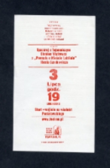 Akcydens na okoliczność Spaceru trasą Poematu o mieście Lublinie, 2012