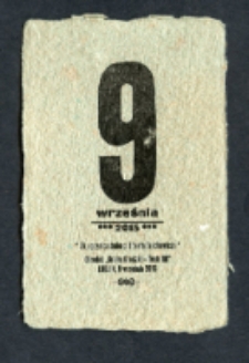 Akcydens na okoliczność 76. rocznicy śmierci J&oacute;zefa Czechowicza