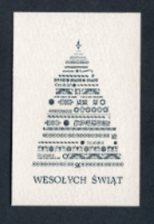 Kartka pocztowa z okazji świąt Bożego Narodzenia 2015