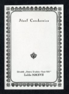 Winietka do okładki &bdquo;Poematu o mieście Lublinie&rdquo;