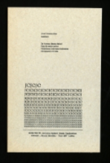 Druk okolicznościowy, 80 rocznica tragicznej śmierci J&oacute;zefa Czechowicza