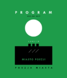 Program Miasta Poezji 2017