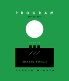 Program Miasta Poezji 2017