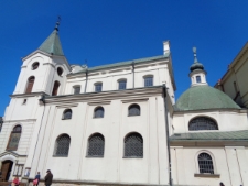 Kościół św. Ducha w Lublinie - widok od strony południowej